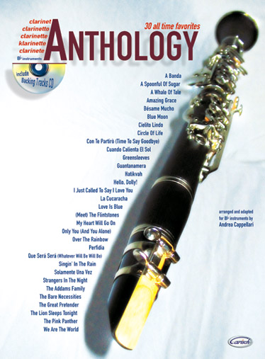 CARISCH CAPPELLARI A. - ANTHOLOGY VOL.1 + CD - CLARINETTE
