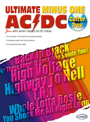 CARISCH Ac/dc - Ultimate Minus One Guitar Trax + CD