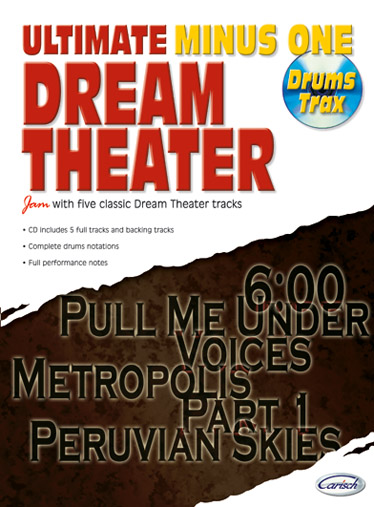 CARISCH DREAM THEATER - ULTIMATE MINUS ONE DRUM TRAX + CD