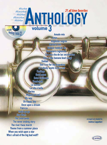CARISCH CAPPELLARI A. - ANTHOLOGY VOL. 3 + CD - FLUTE