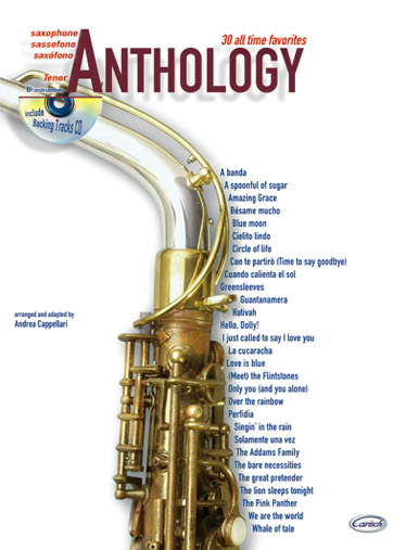 CARISCH Cappellari A. - Anthology Vol.1 + CD - Saxophone Ténor