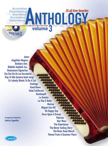 CARISCH CAPPELLARI A. - ANTHOLOGY VOL. 3 + CD - ACCORDEON