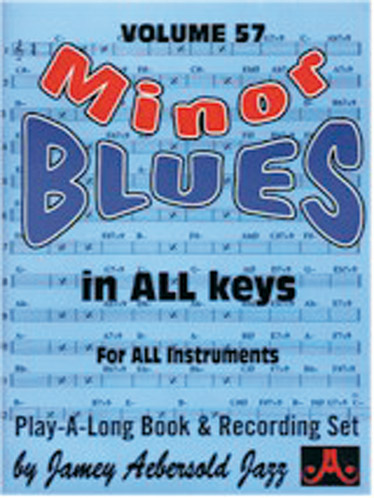AEBERSOLD AEBERSOLD N°057 - MINOR BLUES IN ALL KEYS + CD