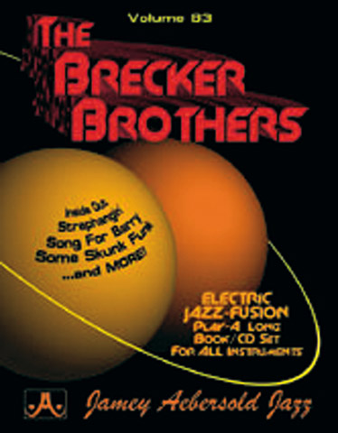 AEBERSOLD Aebersold N°083 - The Brecker Brothers + CD