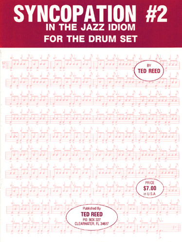 ALFRED PUBLISHING Reed Ted - Syncopation Vol. 2 - Batterie