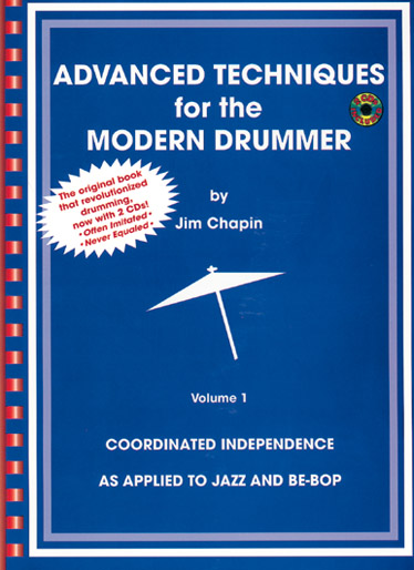 WARNER BROS Jim Chapin - Advanced Techniques For The Modern Drummer Vol.1 + 2 CD