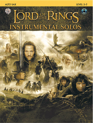WARNER BROS SHORE HOWARD - THE LORD OF THE RINGS - ALTO SAXOPHONE