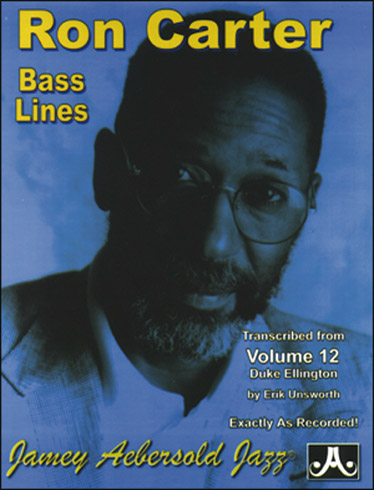 AEBERSOLD Aebersold N012 - Ron Carter Bass Lines Duke Ellington
