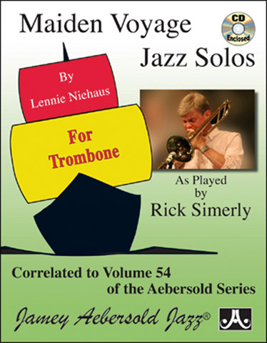 AEBERSOLD Niehaus Lennie - Maiden Voyage Jazz Solos + CD - Trombone