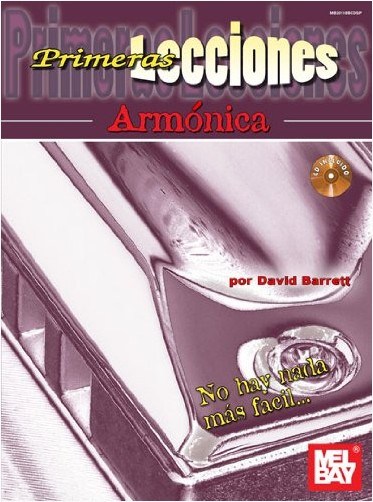 MEL BAY BARRETT DAVID - FIRST LESSONS HARMONICA, SPANISH EDITION - HARMONICA