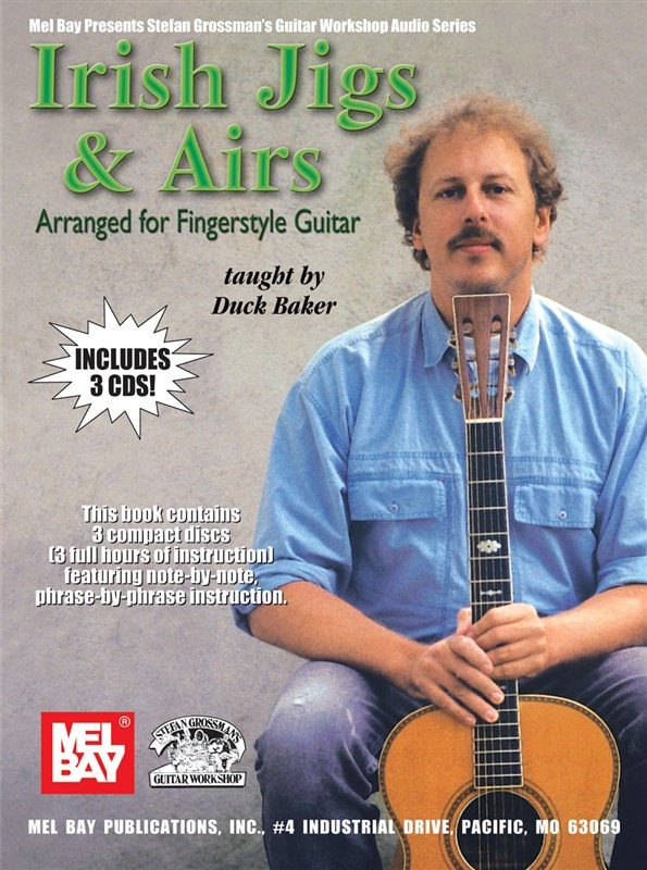 MUSIC SALES BAKER DUCK - IRISH JIGS AND AIRS - GUITAR