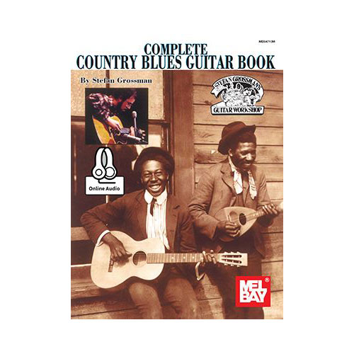 MEL BAY COMPLETE COUNTRY BLUES GUITAR BOOK + AUDIO ONLINE