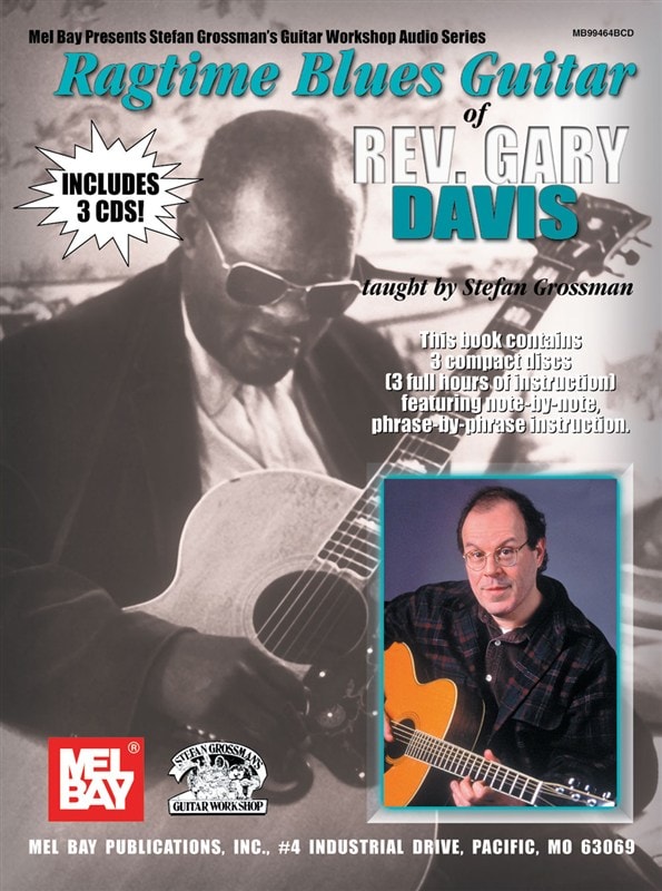  Grossman Stefan - Ragtime Blues Guitar Of Rev. Gary Davis - Guitar Tab