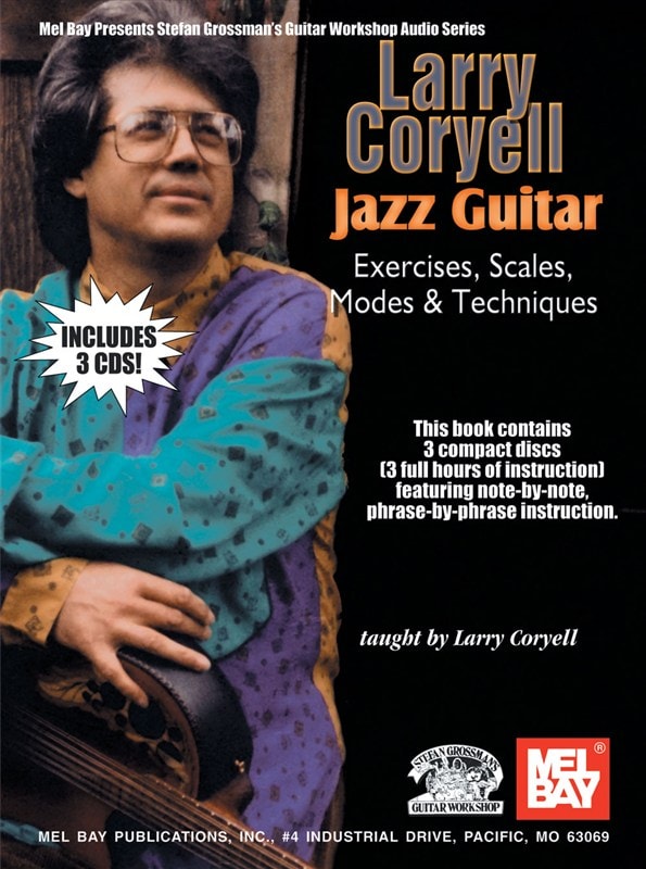 MUSIC SALES CORYELL LARRY - LARRY CORYELL - JAZZ GUITAR EXERCISES, SCALES, MODES - GUITAR