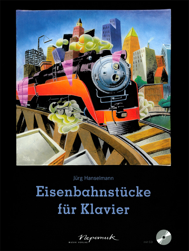 EDITION BREITKOPF HANSELMANN JURG - EISENBAHNSTUCKE FUR KLAVIER - PIANO