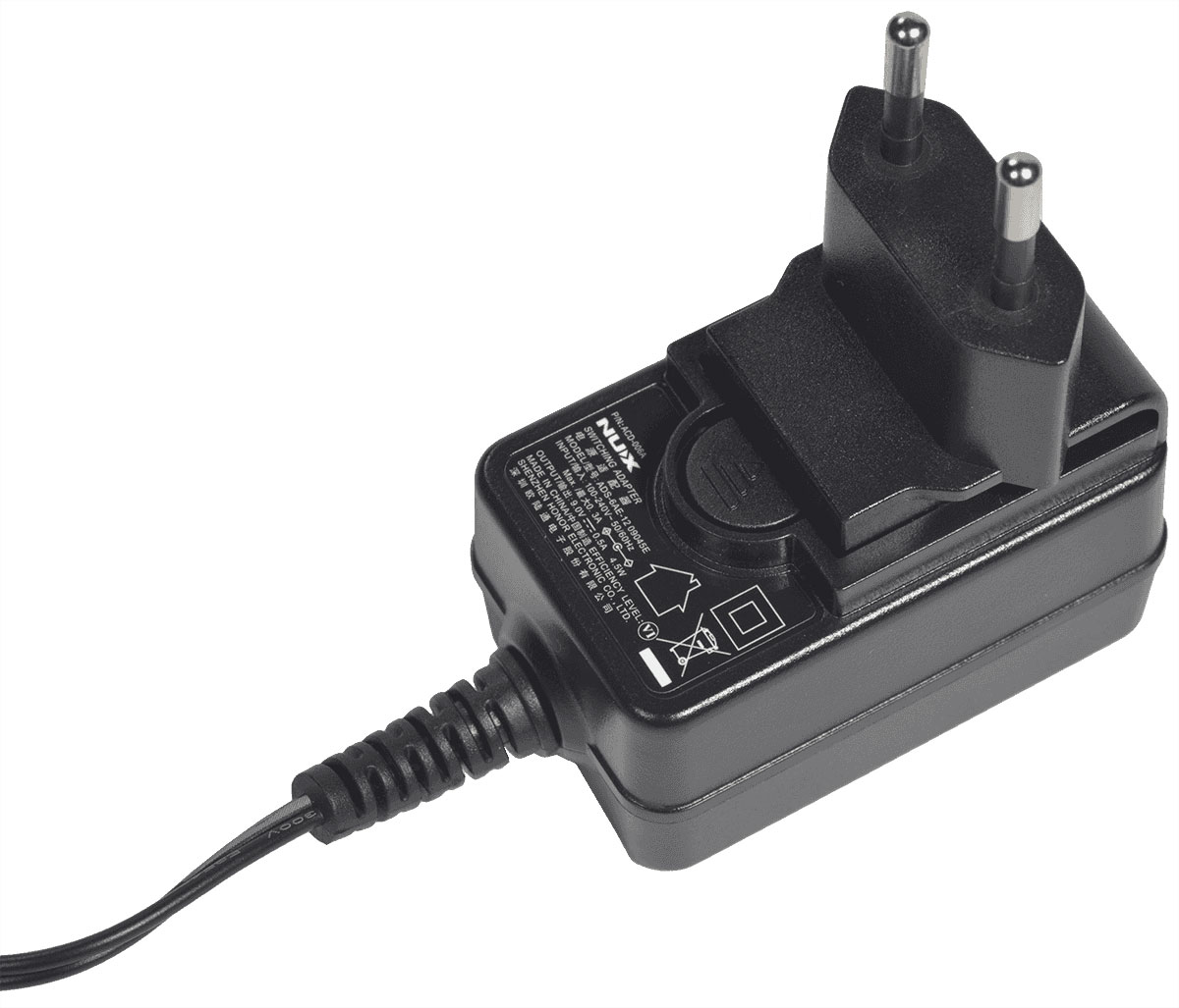 NUX ACD006A POWER SUPPLY 9V-500MA