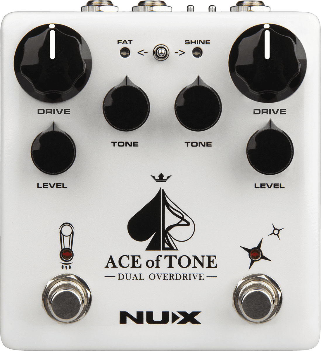 NUX DUAL OVERDRIVE PEDAL - TUBEMANII + MORNINGSTAR