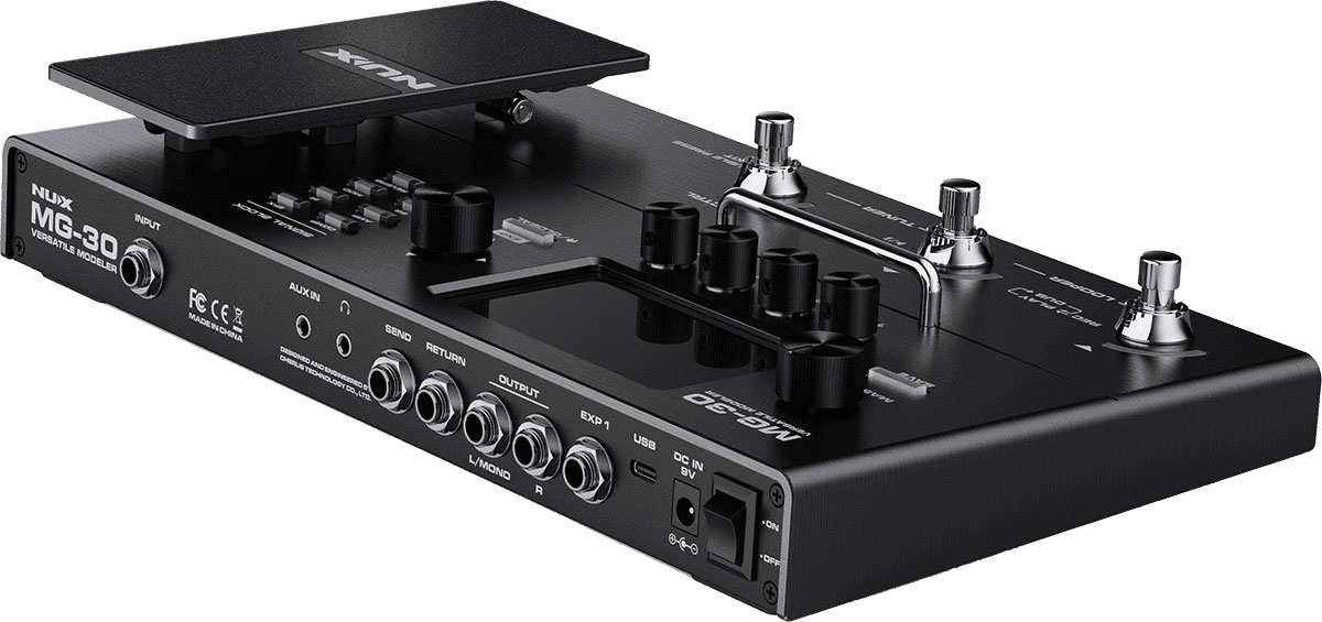 ギター nux MG30 NUX MG-30 Guitar Multi Effects Processor - Musicians Cart