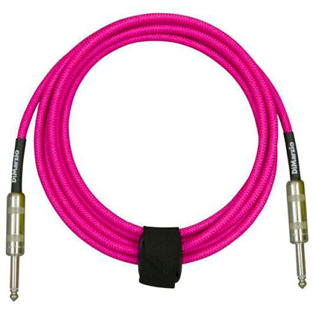 Dimarzio Ep1710sspk Cable Jack 3m Roses Neon