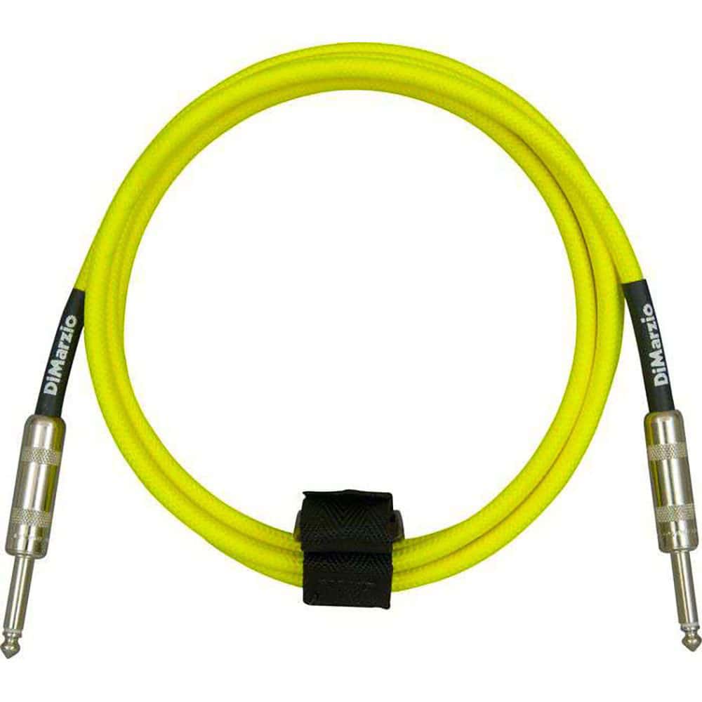 DIMARZIO EP1710SSY CABLE JACK 3M JAUNE NEON