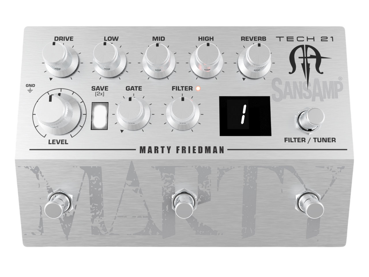 TECH21 Sansamp MF1 Marty Friedman