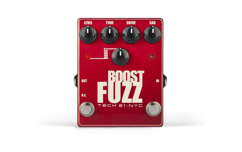 TECH21 Boost Fuzz Metallic D'effet Pour Guitare - Stock-B