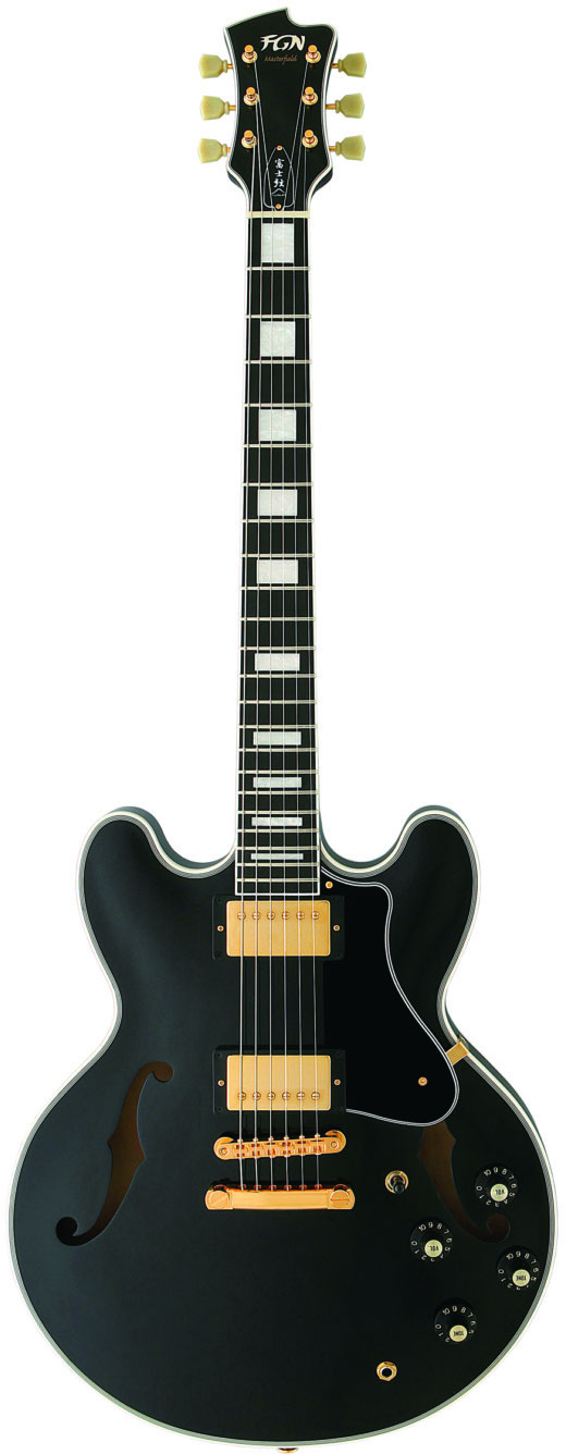 FGN GUITARS Msa-Hp-C/Bk Masterfield Ebo Black