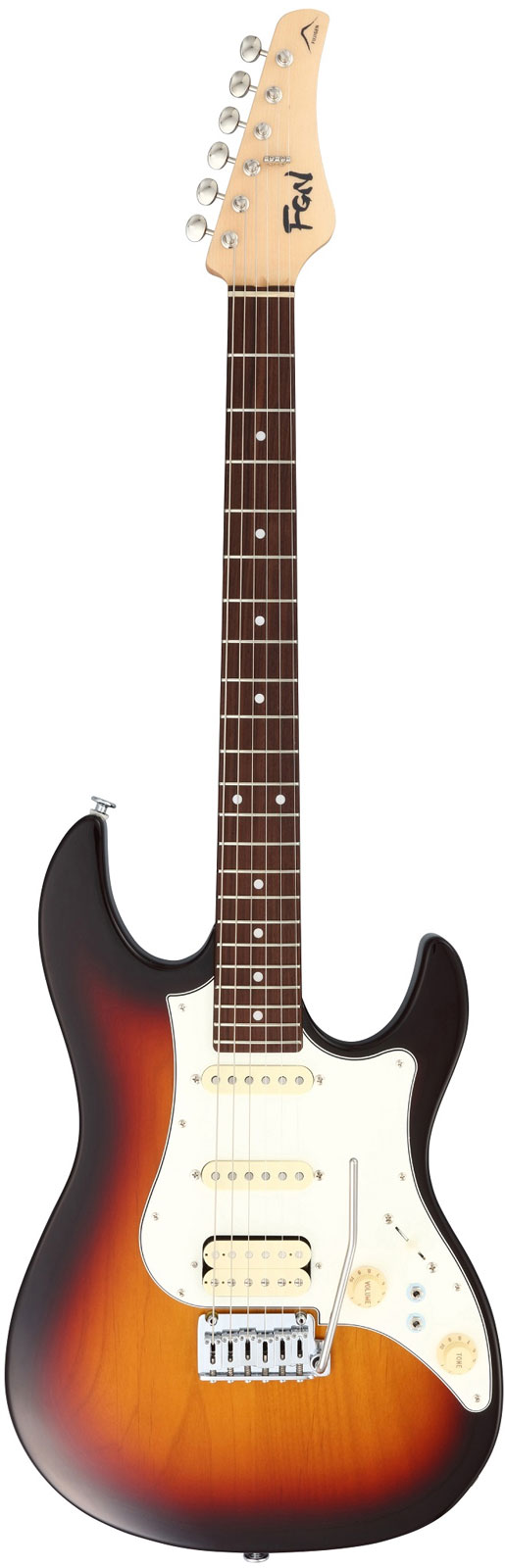 FGN GUITARS EOS2-AL-R Odyssey Expert RW Vintage Sunburst