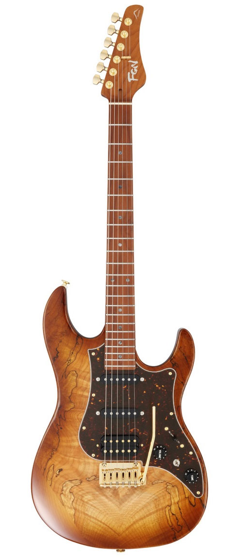 FGN GUITARS Eos2-Ew1-Rm/Hcb Odyssey Expert Mn Torréfié Hojicha Burst
