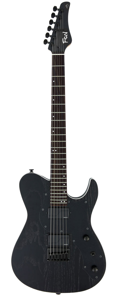 FGN GUITARS Iliad JIL3-ash-DE664-r/opb Iliad Open Pore Black