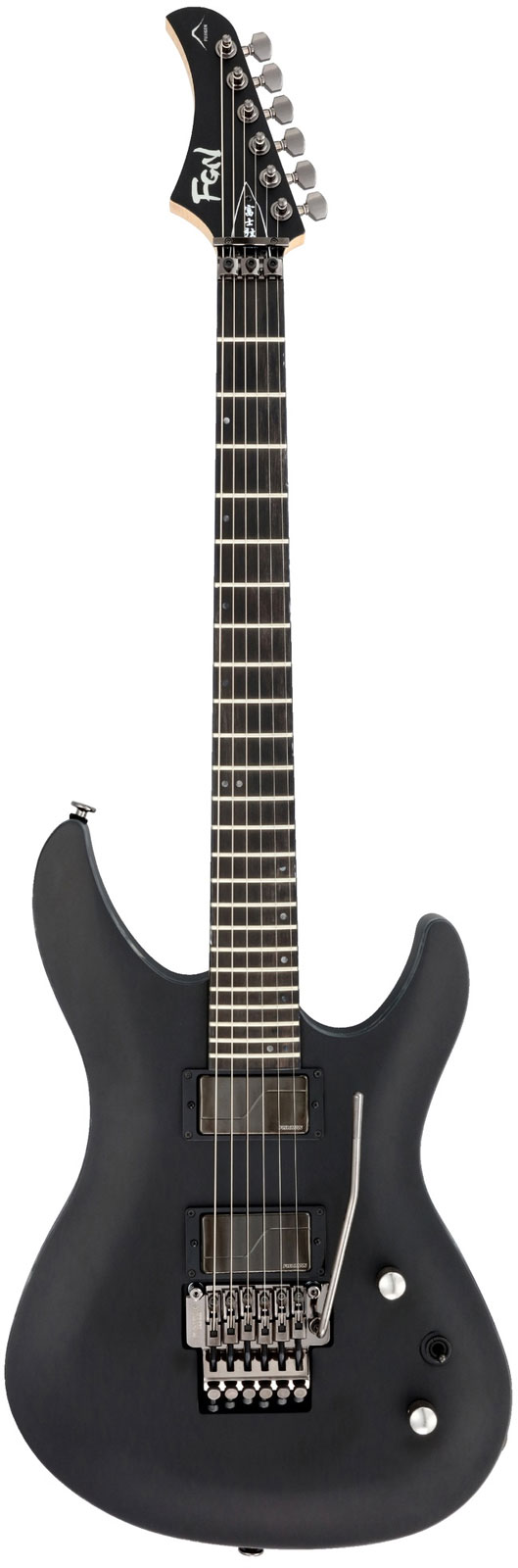 FGN GUITARS Mythic Jmy3-Mh-Dl-E/Mbk Matt Black
