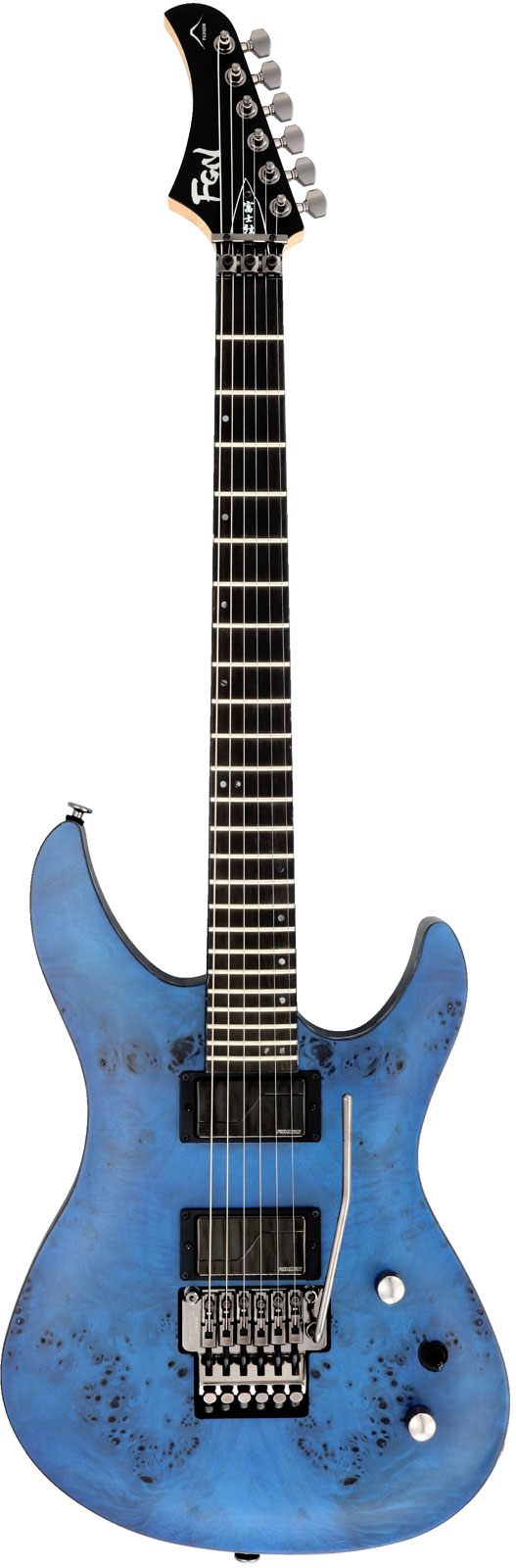 FGN GUITARS Mythic Jmy3-Mh-Ew1-Dl-E/Abf Arctic Blue Flat