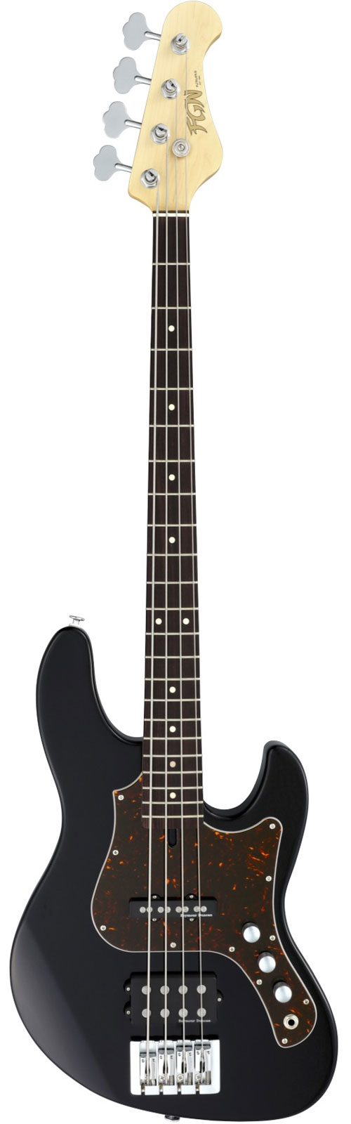 FGN GUITARS JMJ2alr/bk Myghty Jazz J-standard RW Black