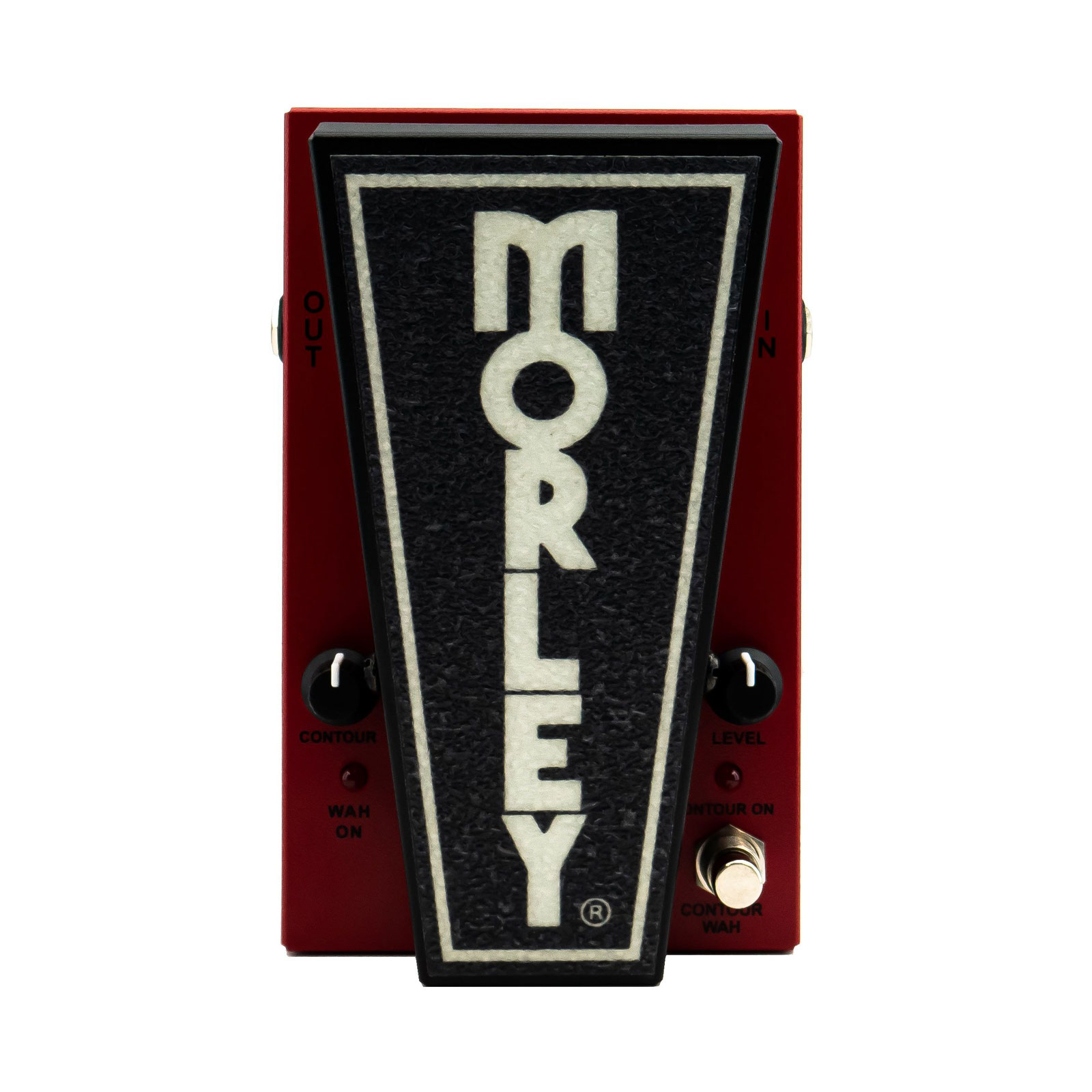 MORLEY 20/20 Bad Horsie Wah Sign. Steve Vai Rouge