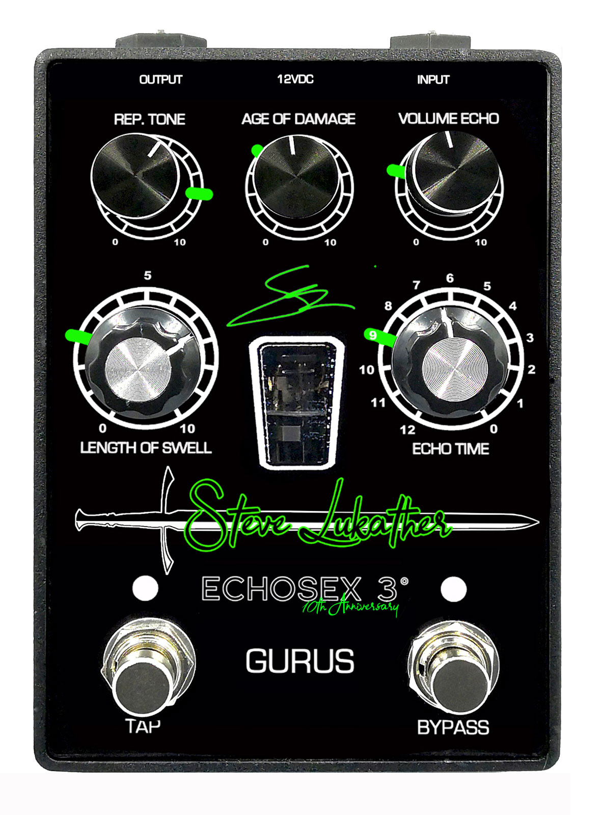 FOXGEAR Gurus Echosex 3 Lukather Sign. 10th Anniv. Delay