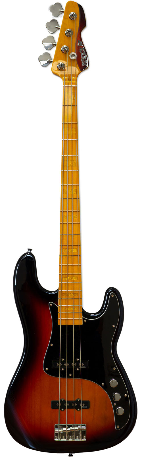 MARKBASS MB GV 4 Gloxy passive CR MP MN 3-Tone Sunburst