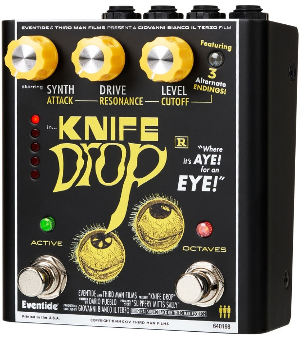 EVENTIDE KNIFE DROP OCTAFUZZ SYNTH THIRD MAN HARDWARE