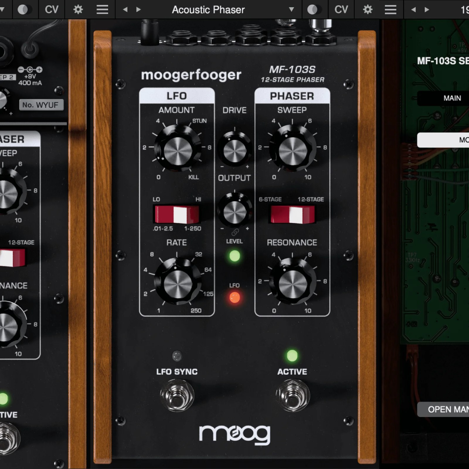 MOOG MF-103S 12-stage Phaser