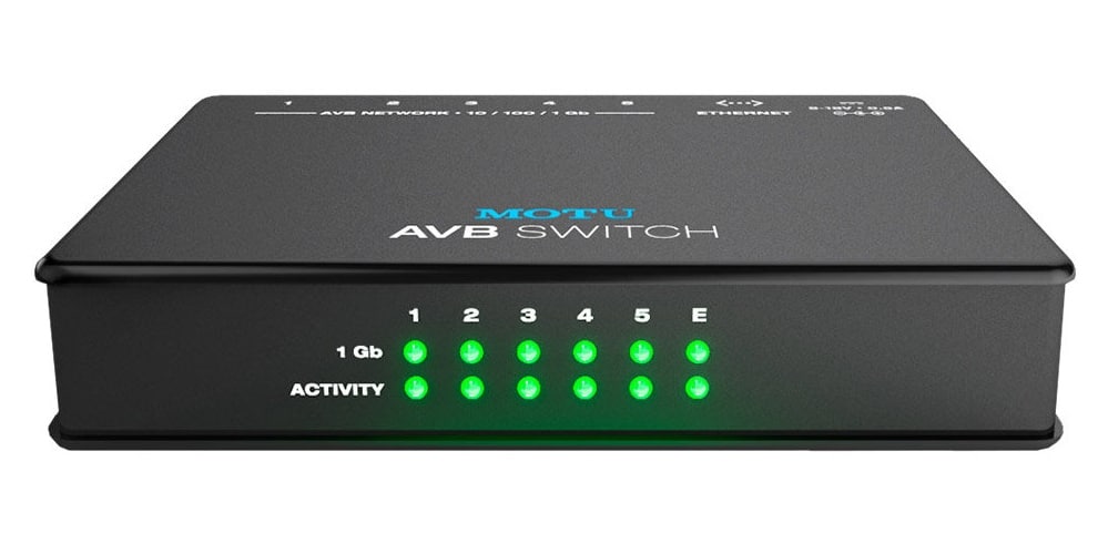 MOTU AVB SWITCH