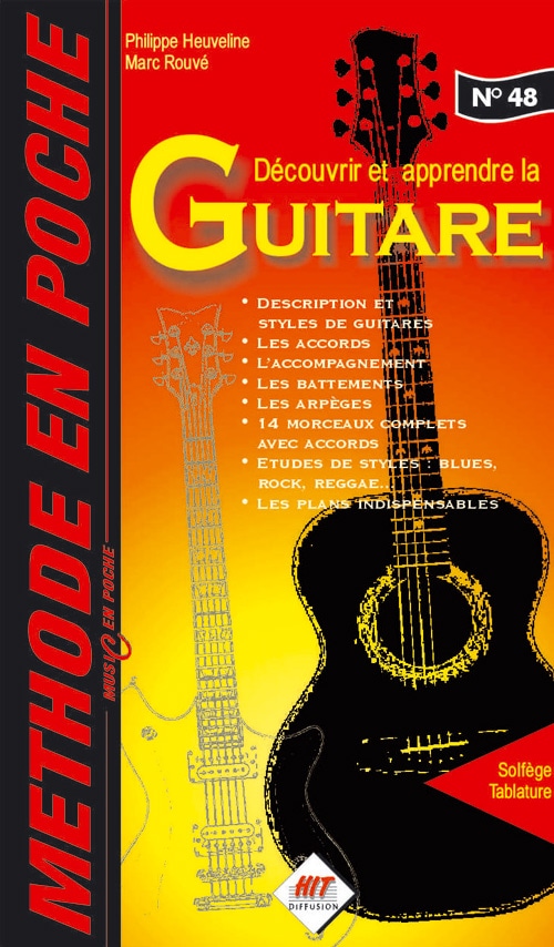 HIT DIFFUSION DECOUVRIR ET APPRENDRE LA GUITARE - MUSIC EN POCHE