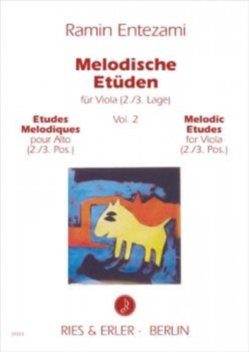RIES UND ERLER ENTEZAMI RAMIN - MELODISCHE ETUDEN VOL.2 - ALTO 