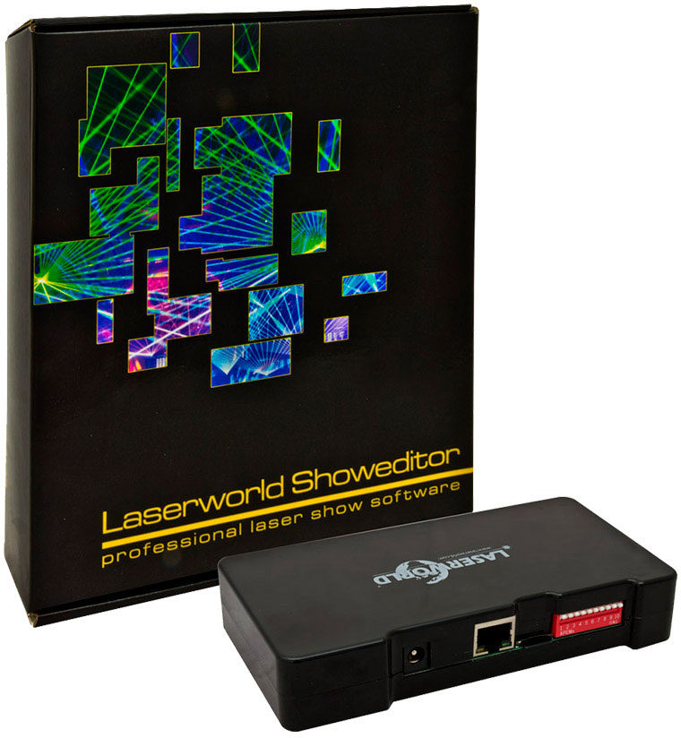 LASERWORLD Interface ShowNET + ShowEDITOR