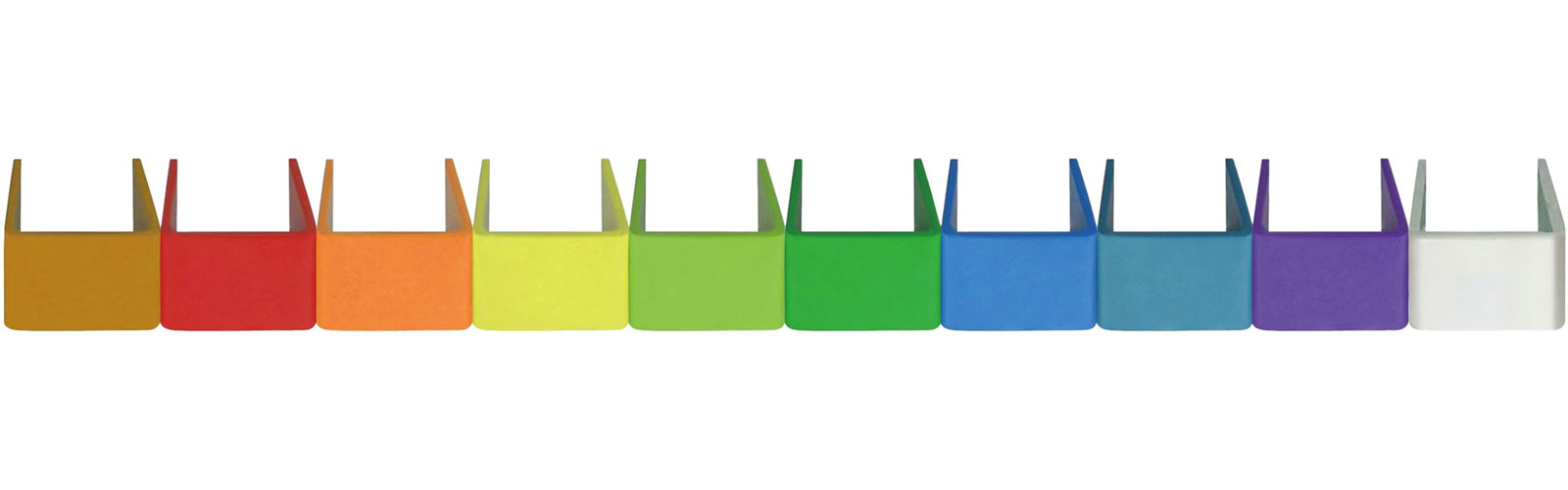 MIPRO RH87 Set of 10 coloured identification clips