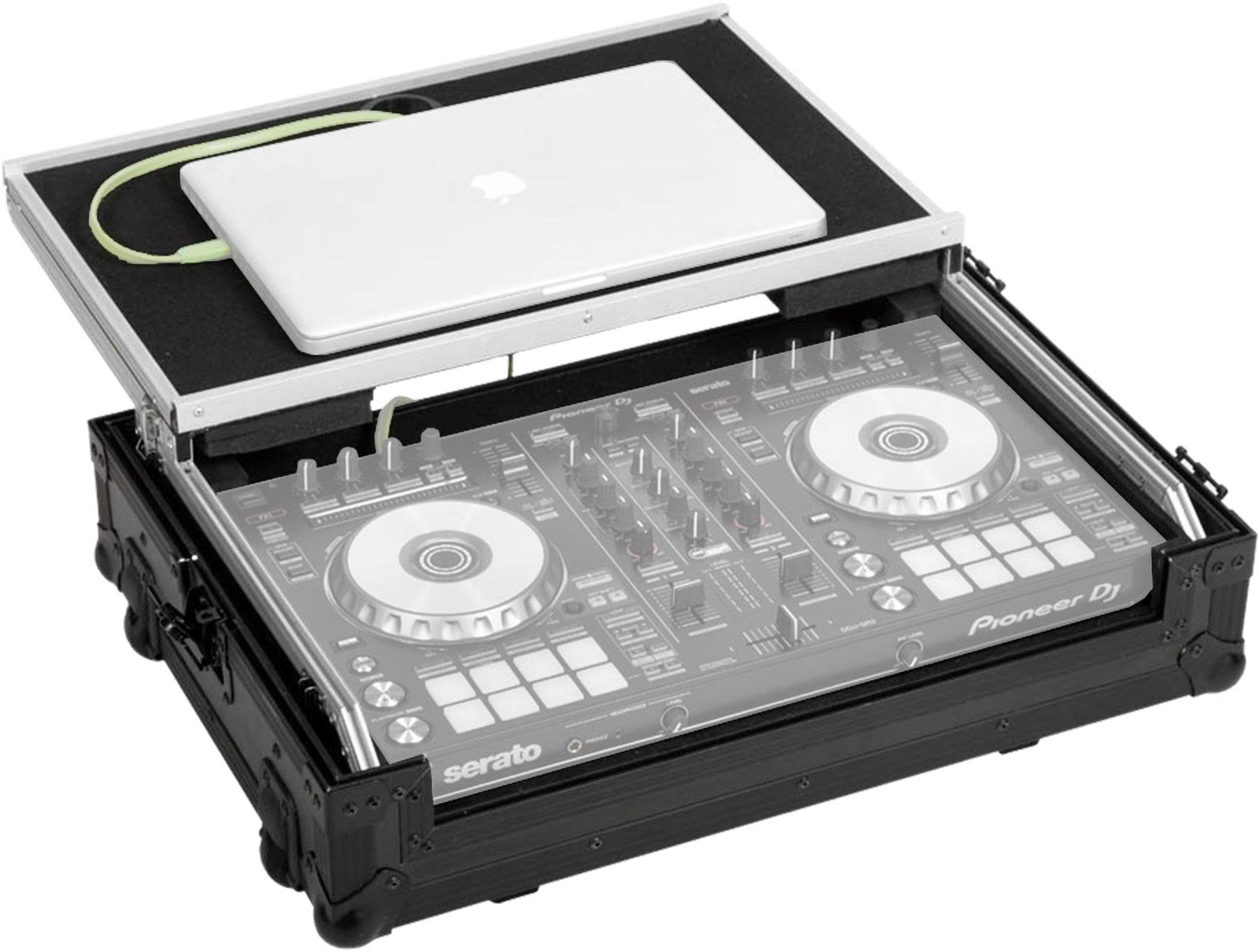 WALKASSE Pro DDJ-SR2 / Kontrol S4 MK3 W LTS Black