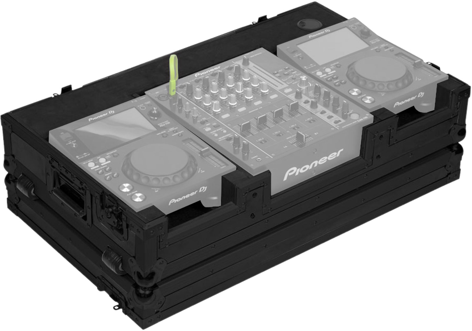 WALKASSE Flight Régie 10/12'' XDJ700 et DJM750 W Black