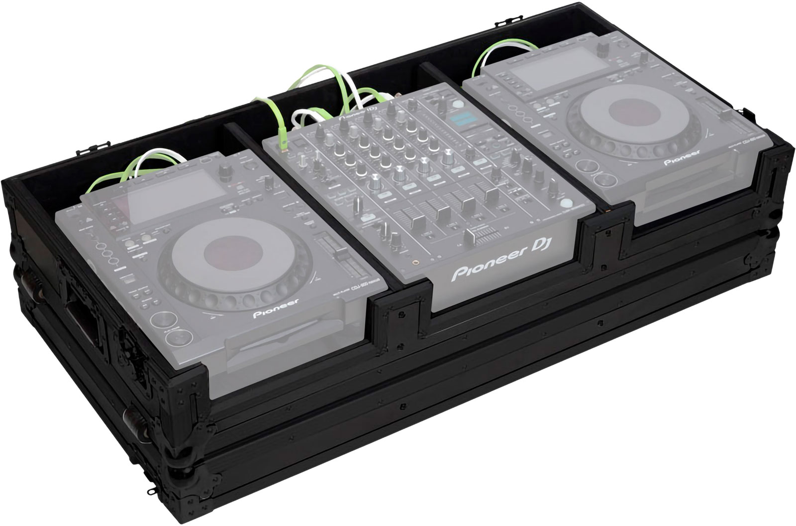 WALKASSE Flight Régie CDJ-2000NXS2 / DJM-900 Black