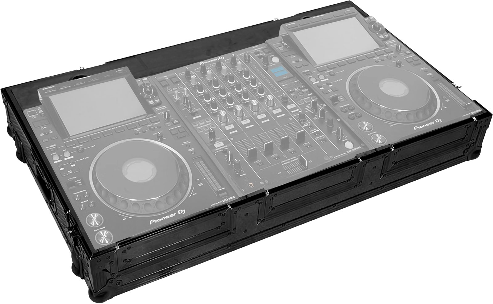 WALKASSE Flight Régie CDJ-3000 / DJM-900 Black