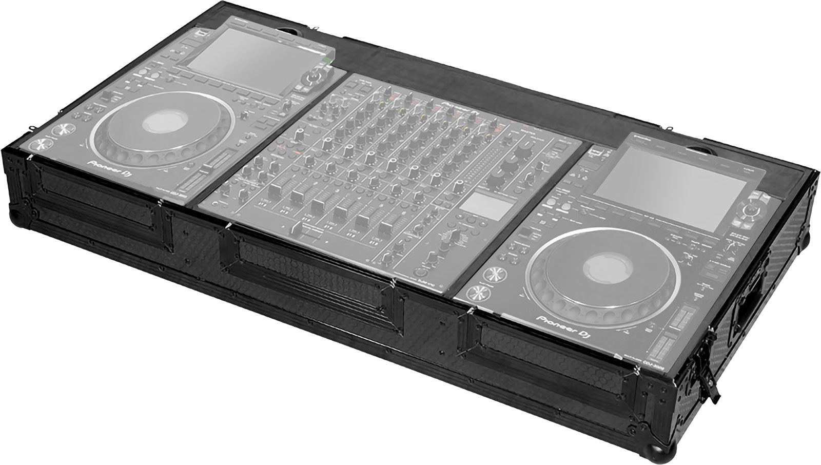 WALKASSE Flight Régie CDJ-3000/DJM-V10/DJM-A9 Black