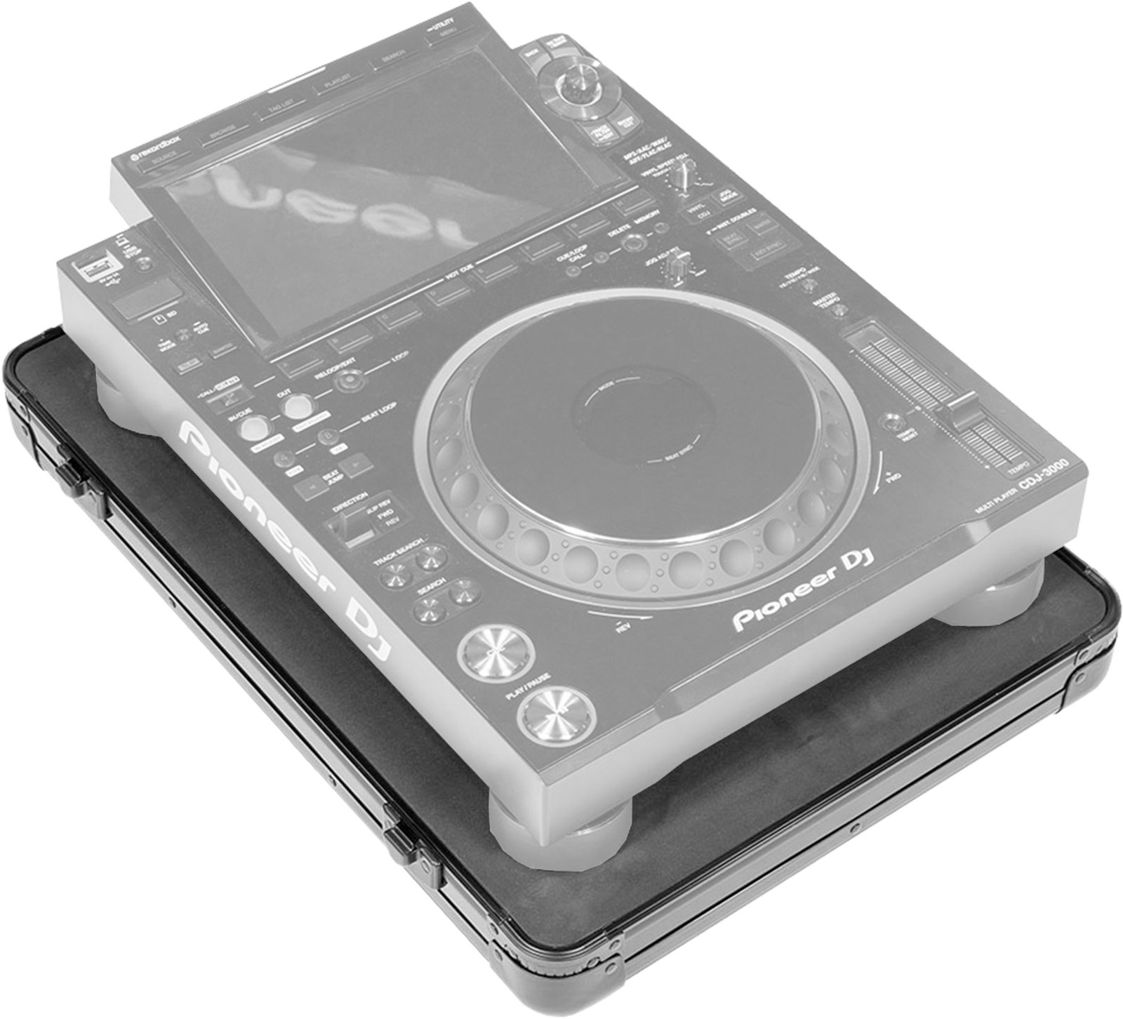 WALKASSE Case 12'' CDJ / DJM Trolley W Black