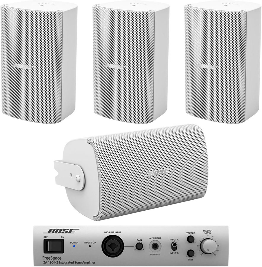 BOSE PROFESSIONAL AudioPack Pro S4W Bundle